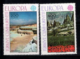Turquie 1977 Mi. 2415-2416 Neuf ** 100% Europa CEPT, Paysages - Unused Stamps