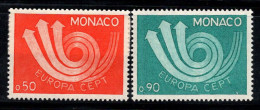 Monaco 1973 Mi. 1073-1074 Neuf ** 100% Europe CEPT - Autres & Non Classés