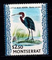 Montserrat 1970 Mi. 241 Neuf * MH 100% Oiseaux, 2,50 $ - Montserrat