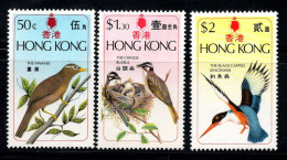 Hong Kong 1975 Mi. 313-315 Neuf ** 100% Oiseaux, 50c, 1.30$, 2$ - Nuevos