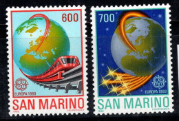 Saint-Marin 1988 Mi. 1380-1381 Neuf ** 100% EUROPE CEPT - 1988