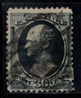 États-Unis 1870 Mi. 45 Oblitéré 100% 30 C, Avec Grille - Used Stamps