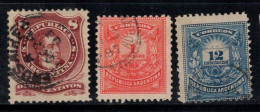 Argentine 1877-1882 Mi. 31, 40-41 Oblitéré 100% Personnalité, Corne Postale - Used Stamps