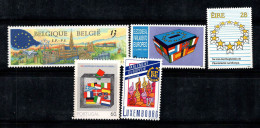 Europe CEPT 1989 Neuf ** 100% Danemark, Allemagne, Espagne - 1989