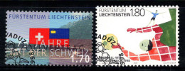 Liechtenstein 1998 Mi. 1171-72 Oblitéré 100% Croix-Rouge, Calciol,1.70 (Fr)... - Gebruikt