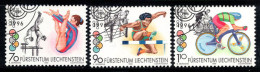 Liechtenstein 1996 Mi. 1129-31 Oblitéré 100% Jeux Olympiques, 70 (rp)... - Used Stamps