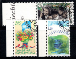 Liechtenstein 1995 Mi. 1105-07 Oblitéré 100% Croix-Rouge, Fleurs, 60 (rp)... - Used Stamps