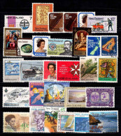 Nouvelle-Zélande 1976-91 Oblitéré 100% Célébrités, Culture, Paysages - Used Stamps