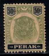 Perak 1895 Mi. 28 Oblitéré 40% Tigre, 50 C - Perak