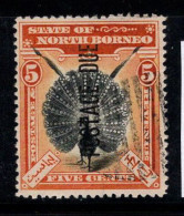 Bornéo Du Nord 1897 Mi. 11 Oblitéré 100% Timbre-taxe 5 C - Noord Borneo (...-1963)