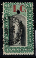 Québec Canada Revenue 1864 Oblitéré 60% 4$, Van Dam QL13, Timbre De Loi - Fiscaux
