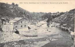 FRANCE - Usine Electrique Sur La Creuse A Bonnavaud Pres Gueret - Carte Postale Ancienne - Guéret