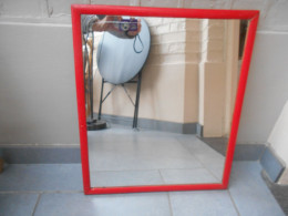 Miroir  54 X 46 Cm Bord En Bois - Specchi