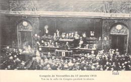 FRANCE - Versailles - Congres De Versailles Du 17 Janvier 1913 - Vue De La Salle Du Congres - Carte Postale Ancienne - Versailles