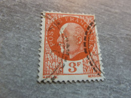 Type Bersier - Effigies - 3f. - Yt 521 - Orange - Oblitéré - Année 1941 - - Usados