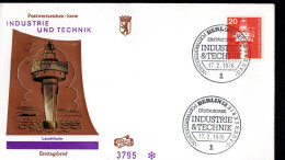 Berlin 1976: Mi.-Nr. 496:  FDC Industrie Und Technik       (K002) - 1971-1980