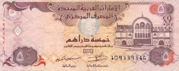 United Arab Emirates 5 Dirhams 1434 (2013), VG (P-26b, B-226b) S/N 109339316 - Ver. Arab. Emirate