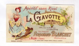 ETIQUETTE APERITF LA GAVOTTE, GRANDE DISTILLERIE FERNAND BLANCHET A ALBI - Other & Unclassified