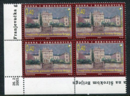 BOSNIA HERCEGOVINA (CROAT) 2003 Siroki Brijeg College Block Of 4  MNH / **.  Michel 105 - Bosnia Erzegovina