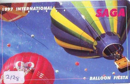 Carte Prepayee JAPON * (2128) BALLON * MONTGOLFIERE - Hot Air Balloon * Aerostato * Heißluft Prepaid CARD JAPAN - - Sport