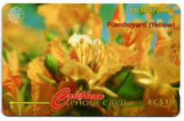 Dominica - Flamboyant (Yellow) - 78CDMA - Dominica