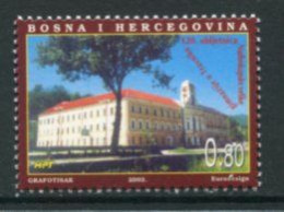 BOSNIA HERCEGOVINA (CROAT) 2002 Archbishopric College, Travnik  MNH / **.  Michel 103 - Bosnien-Herzegowina