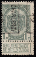 Preo (81A) 'CHARLEROY 12'  OCVB 1891 B - Roller Precancels 1910-19