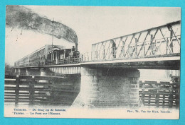 * Temse - Tamise (Oost Vlaanderen) * (Phot Th. Van Der Biest) Brug Op De Schelde, Pont Sur L'Escaut, Train, Zug, Trein - Temse