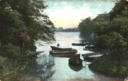 LEEDS, WATERLOO LAKE, ROUNDHAY PARK, BOATS, UNITED KINGDOM - Leeds