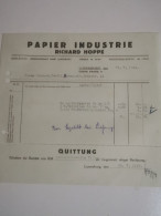 Luxembourg Facture, Richard Hoppe 1941 - Lussemburgo