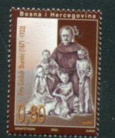 BOSNIA HERCEGOVINA (CROAT) 2002 Didak Buntic Death Anniveraary  MNH / **.  Michel 92 - Bosnia Herzegovina