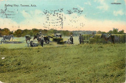 Pays Div-ref DD891-etats Unis-usa -baling Hay , Tucson , Arizona -/ A Circulé - Circulated In 1927 - Autres & Non Classés