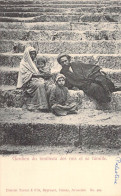 Palestine - Gardien Du Tombeau Des Rois Et Sa Famille - Animé - Enfant - Tarzi & Fils - Carte Postale Ancienne - Palästina