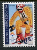 BOSNIA HERCEGOVINA (CROAT) 2002 Winter Olympic Games MNH / **.  Michel 85 - Bosnien-Herzegowina