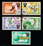 1976 Etiopia 10th African Nations Cup Set MNH** Te318 - Coppa Delle Nazioni Africane