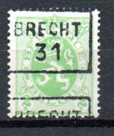 6013 Voorafstempeling Op Nr 277 - BRECHT 31 - Positie C - Roulettes 1930-..