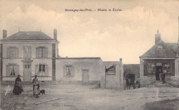 France - Germigny Des Prés - Mairie Et Ecoles - Animé - Baudry -  Carte Postale Ancienne - Other & Unclassified