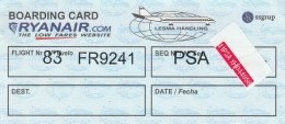 BIGLIETTO BOARDIN PASS RYAN AIR GRAN PREMIO CATALOGNA (MF1899 - Europa