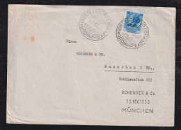Italy Trieste 1953 Cover To MÜNCHEN Germany - Used