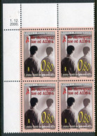 BOSNIA HERCEGOVINA (CROAT) 2000 World AIDS Day Block Of 4 MNH / **.  Michel 66 - Bosnie-Herzegovine