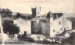 France - Environs D'Amélie Les Bains - Château De Montbolo - Oblitéré 1909 -  Carte Postale Ancienne - Amélie-les-Bains-Palalda