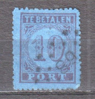 Netherlands 1870 NVPH Porto P2 Canceled (2) - Tasse