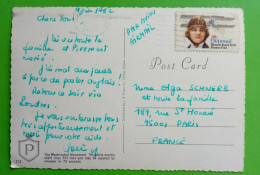 USA 1982,   Airmail Postcard Fron Usa To France.   1982. - Covers & Documents