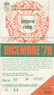 ABBONAMENTO MENSILE BUS ATAC ROMA DICEMBRE 1979 (MF516 - Europe