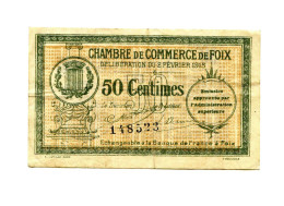 50 Centimes Chambre De Commerce Foix - Chambre De Commerce