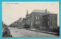 * Pecq (Hainaut - La Wallonie) * (Impr O. Chevalier) Rue De Tournai, Doorniksestraat, Animée, Unique, Old, TOP - Pecq