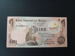 MALTE 1 POUND 1979 - Malta