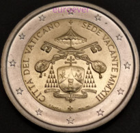 2 Euro Gedenkmünze 2013 Nr. 9 - Vatikan / Vatican - Sede Vacante BU In Blister - Vatican