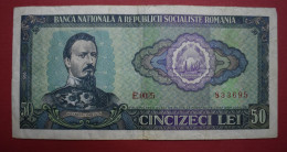 Banknotes  Romania 50 Lei 1966 Fine P# 96 - Roumanie