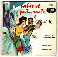 Jacques Bedos - 45 T EP Sabir Et Pataouète N°10 (1961) - Humour, Cabaret
